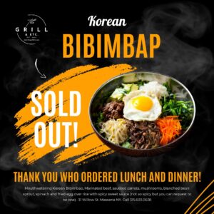 the grill & etc best restaurant in massena new york korean bibimbap